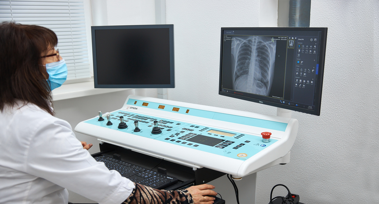 Пультова цифрового рентген апарату