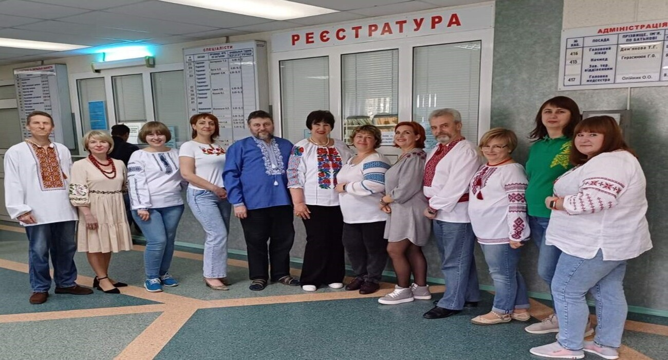 Колектив МСЧ -День української вишиванки